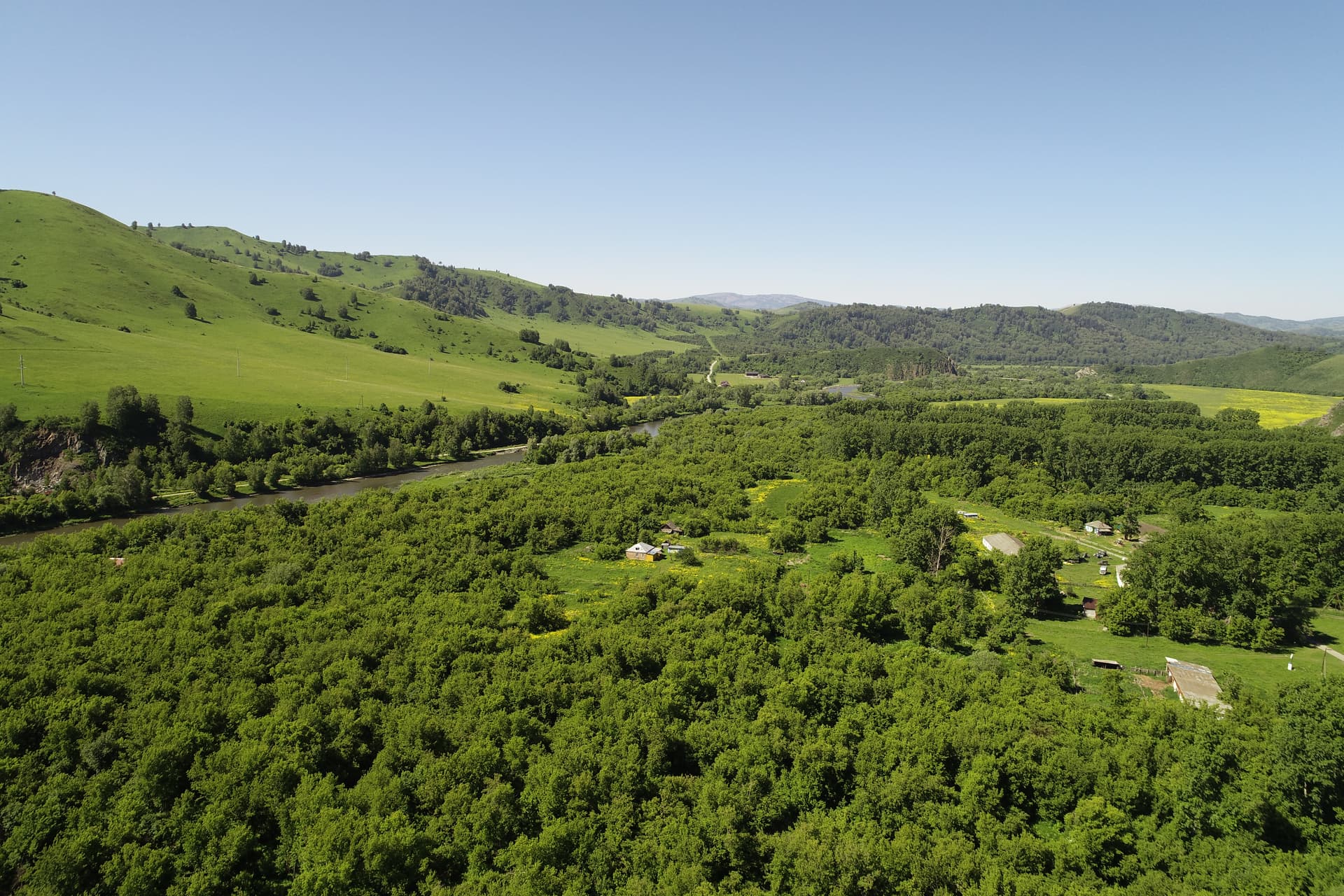 Окрестности Горного Алтая