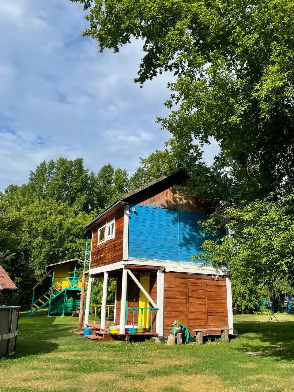 Домик на базе лагеря Племя Огня