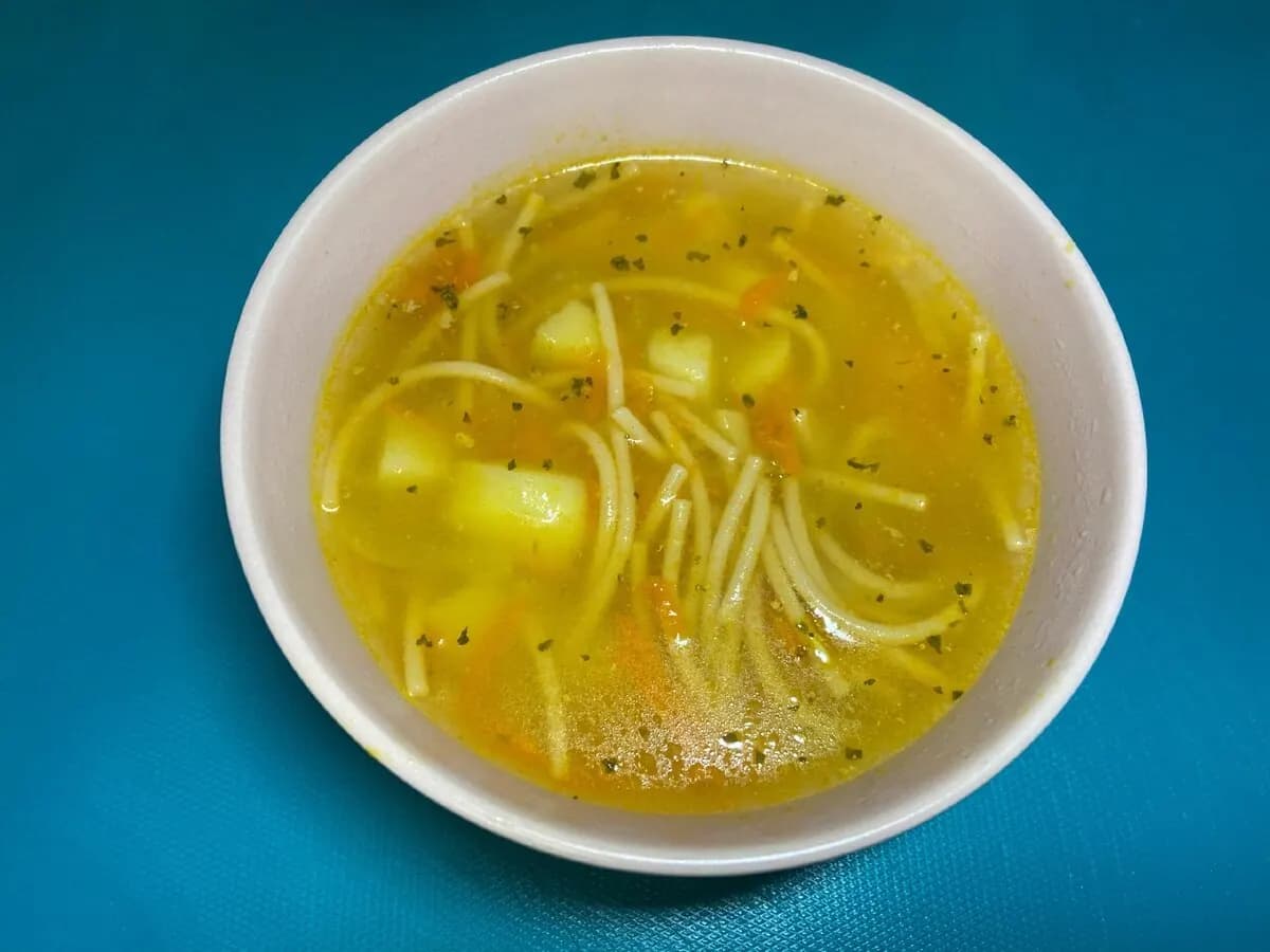 Суп в лагере